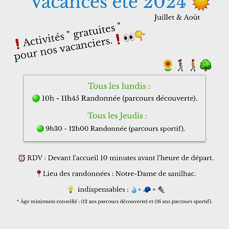 Gites Du Domaine De La Gauderie Sanilhac  Екстер'єр фото